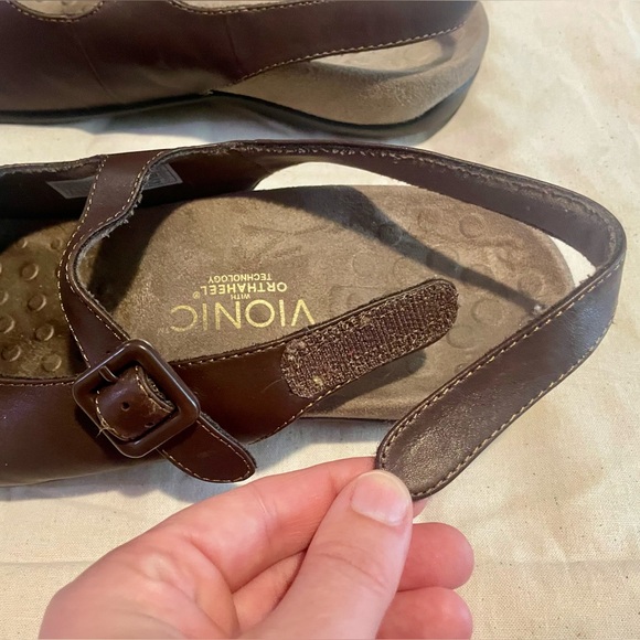 Vionic Abigail Sling Back Mary Janes - Picture 6 of 9